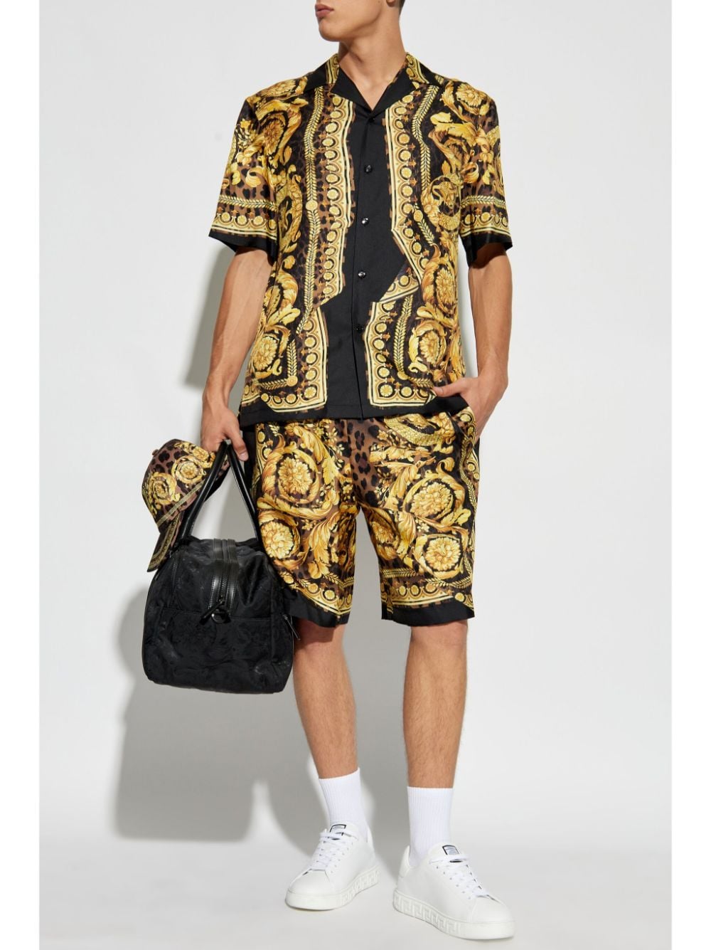 Versace Shorts Golden Short trousers Versace