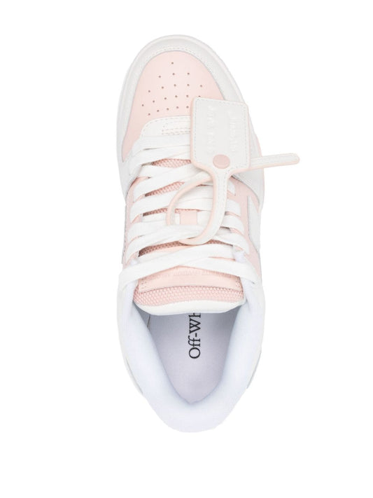 Off-White Leather Women Sneakers Powder Sneakers Off White