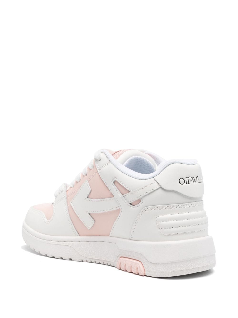 Off-White Leather Women Sneakers Powder Sneakers Off White