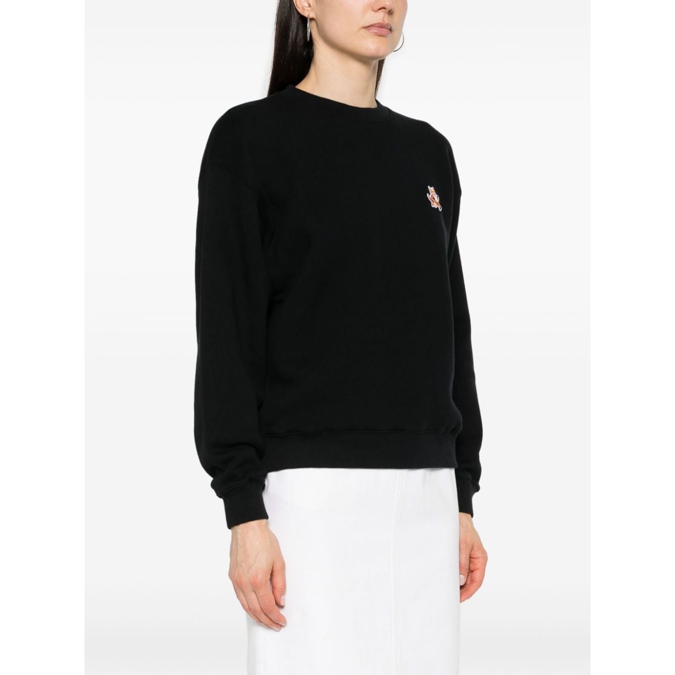 MAISON KITSUNE' Sweaters Black Topwear Maison Kitsune'