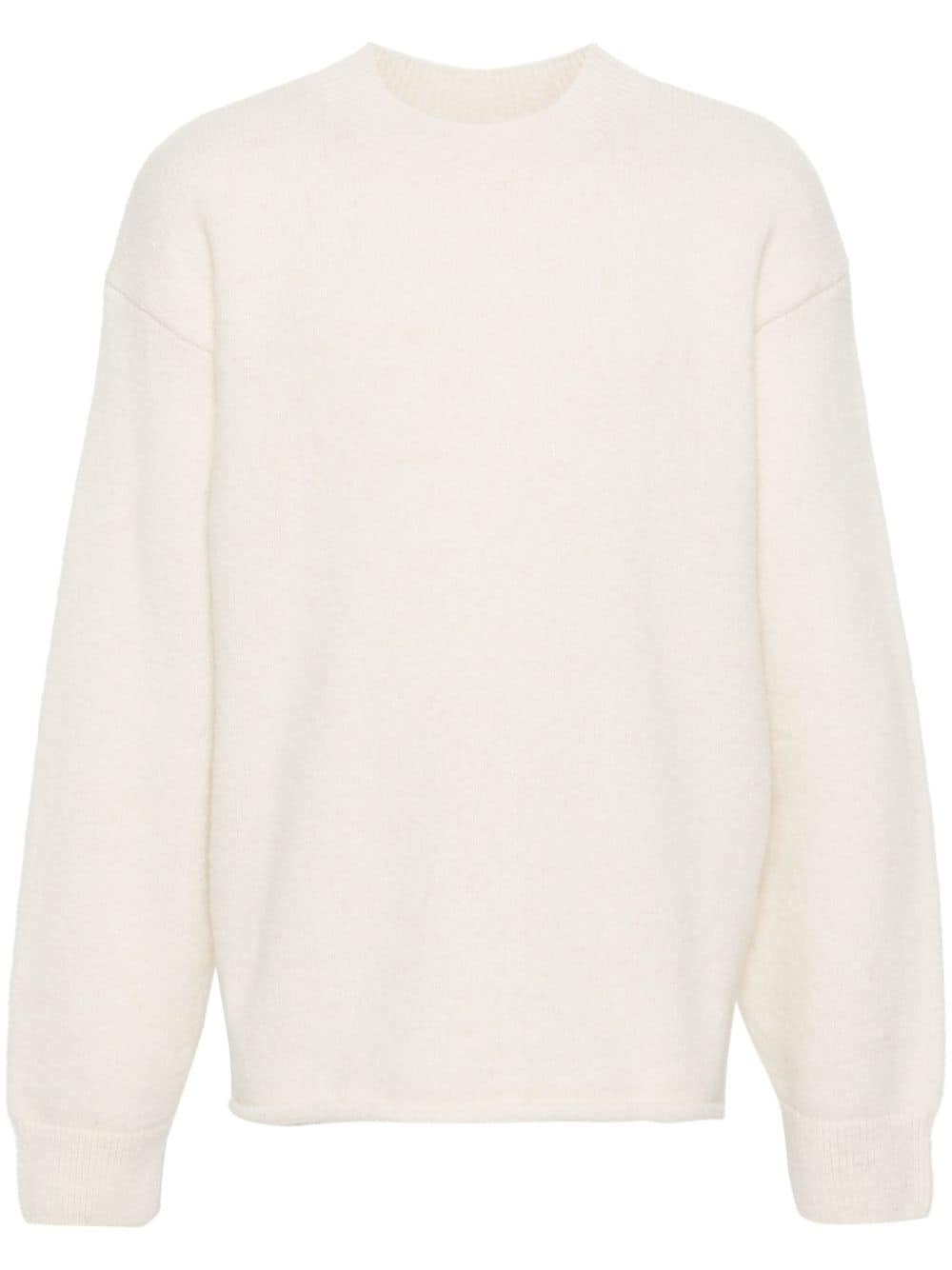 JACQUEMUS alpaca wool-blend men Sweaters Beige