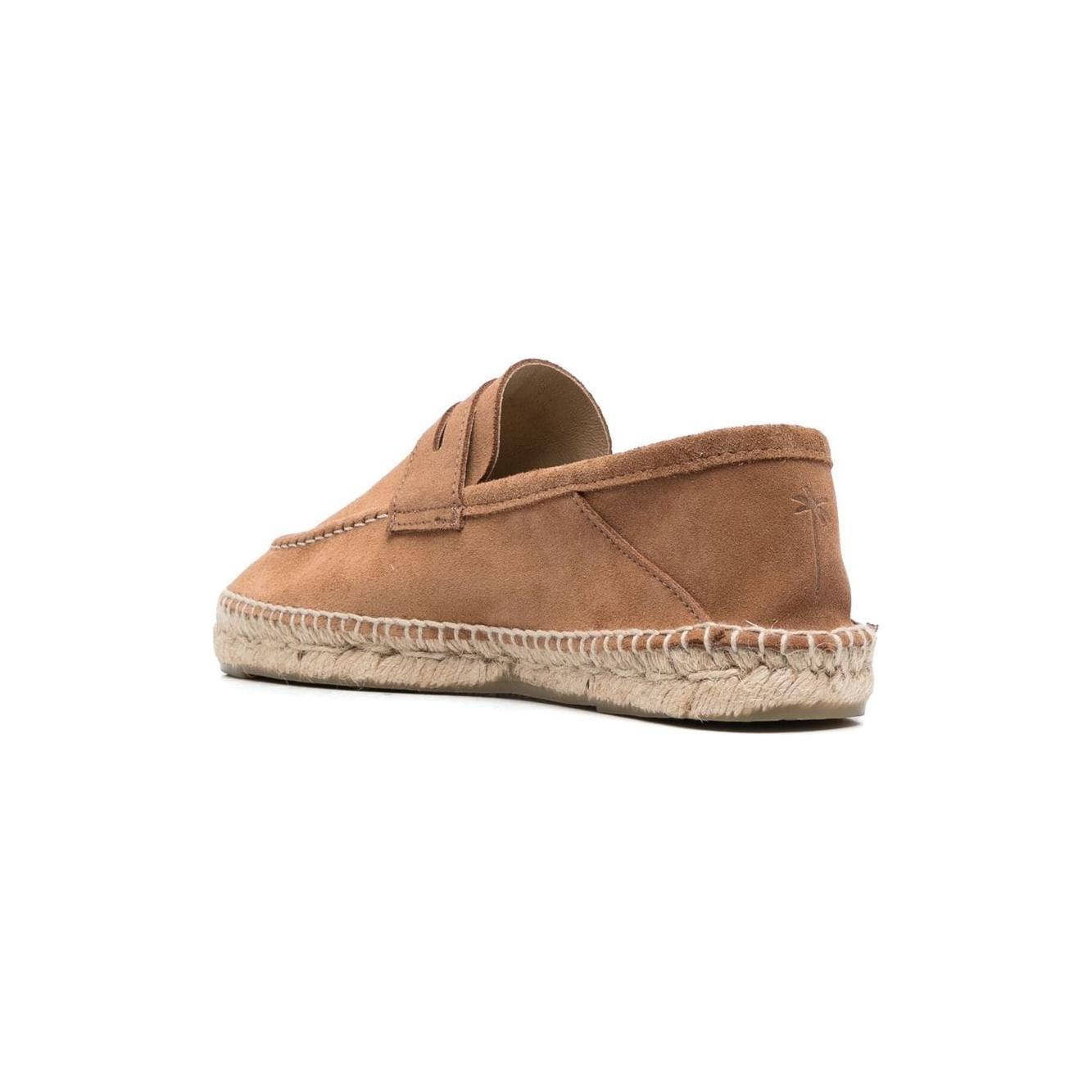 MANEBI Flat shoes Brown Moccasins Manebi