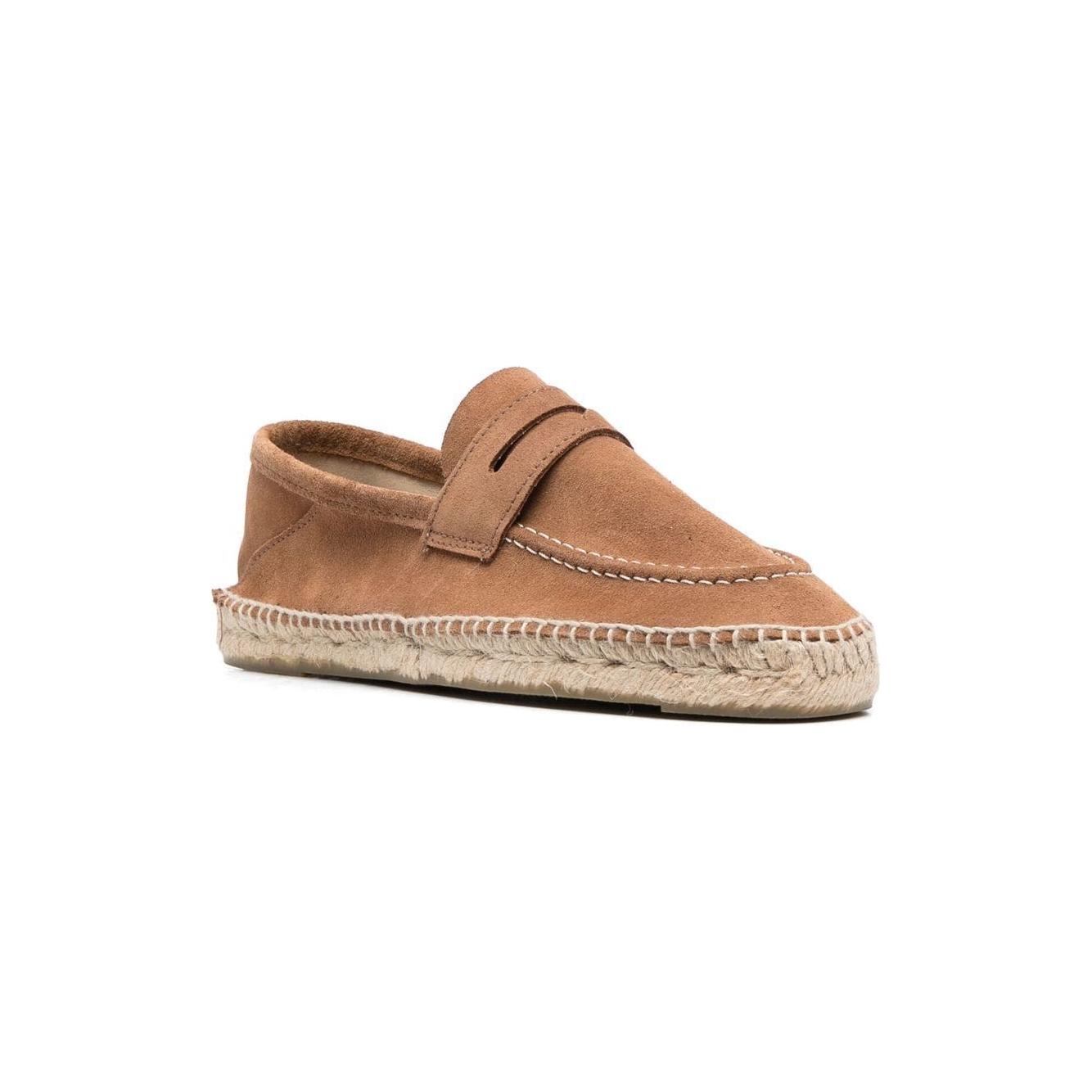 MANEBI Flat shoes Brown Moccasins Manebi