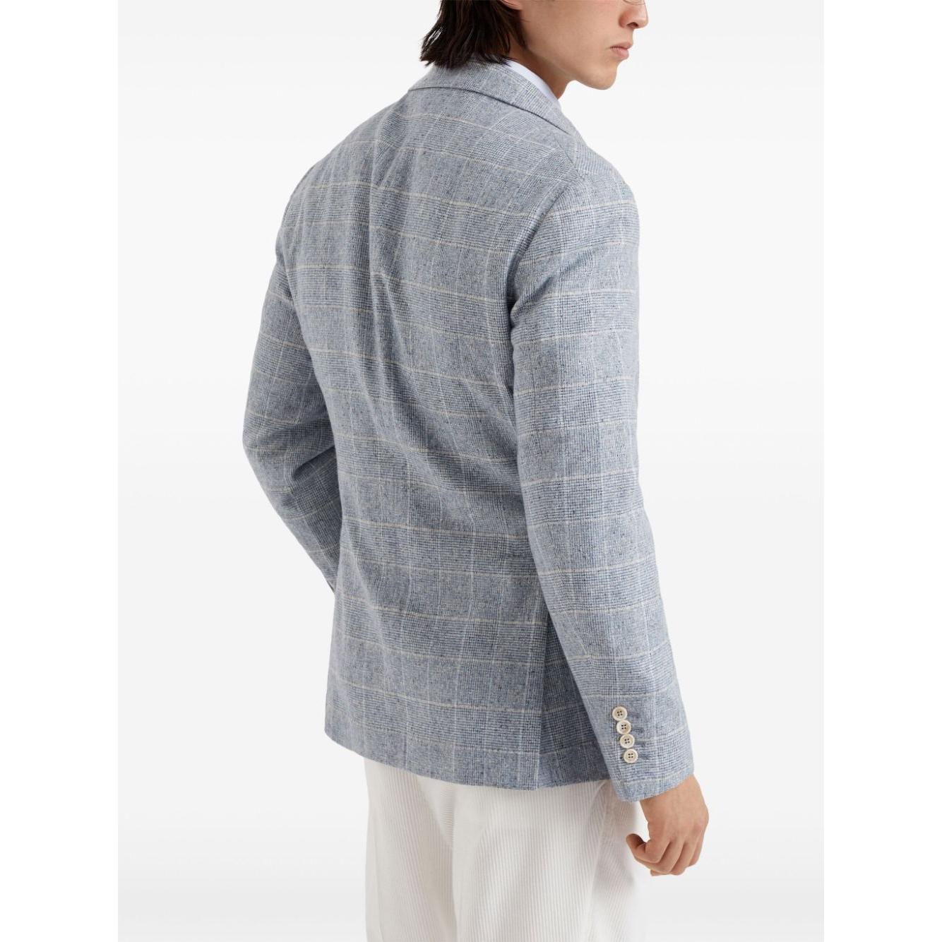 Brunello Cucinelli Jackets Clear Blue Jackets Brunello Cucinelli