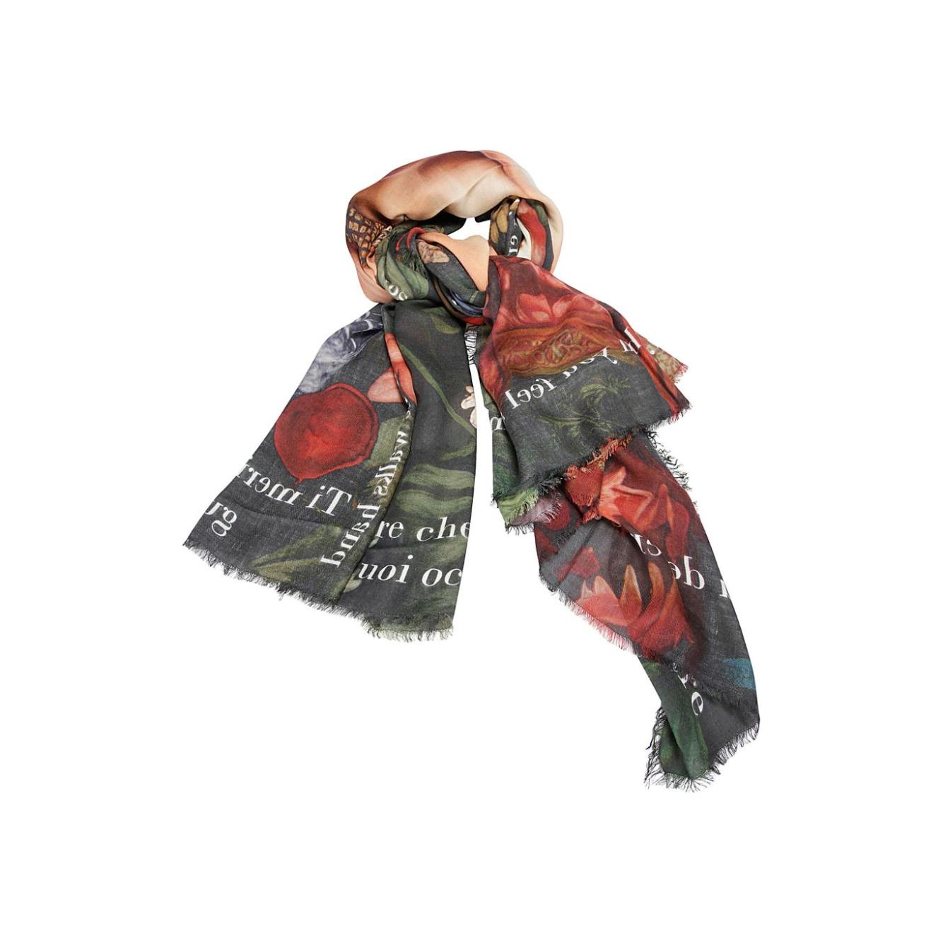 Faliero Sarti Scarfs Green Scarves Hats & Gloves Faliero Sarti