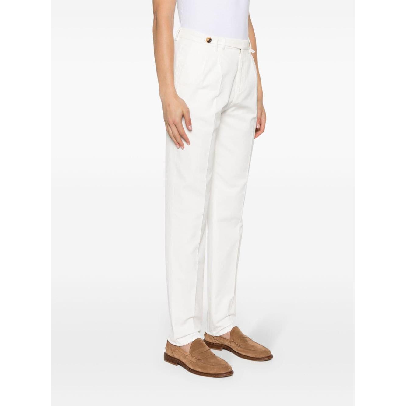 Brunello Cucinelli Trousers White Trousers Brunello Cucinelli