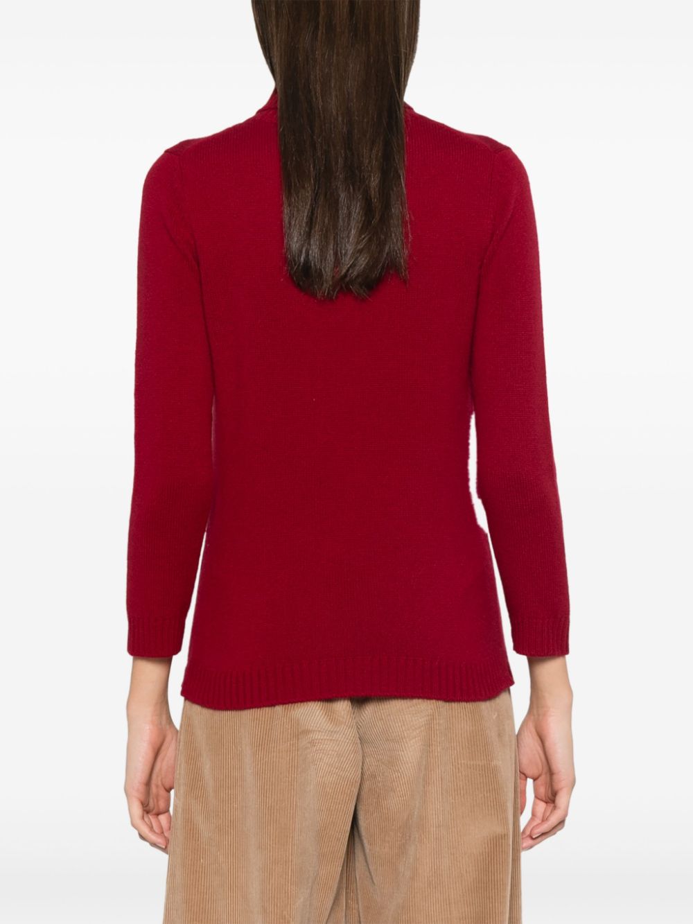 BEYOU Sweaters Red Topwear Beyou