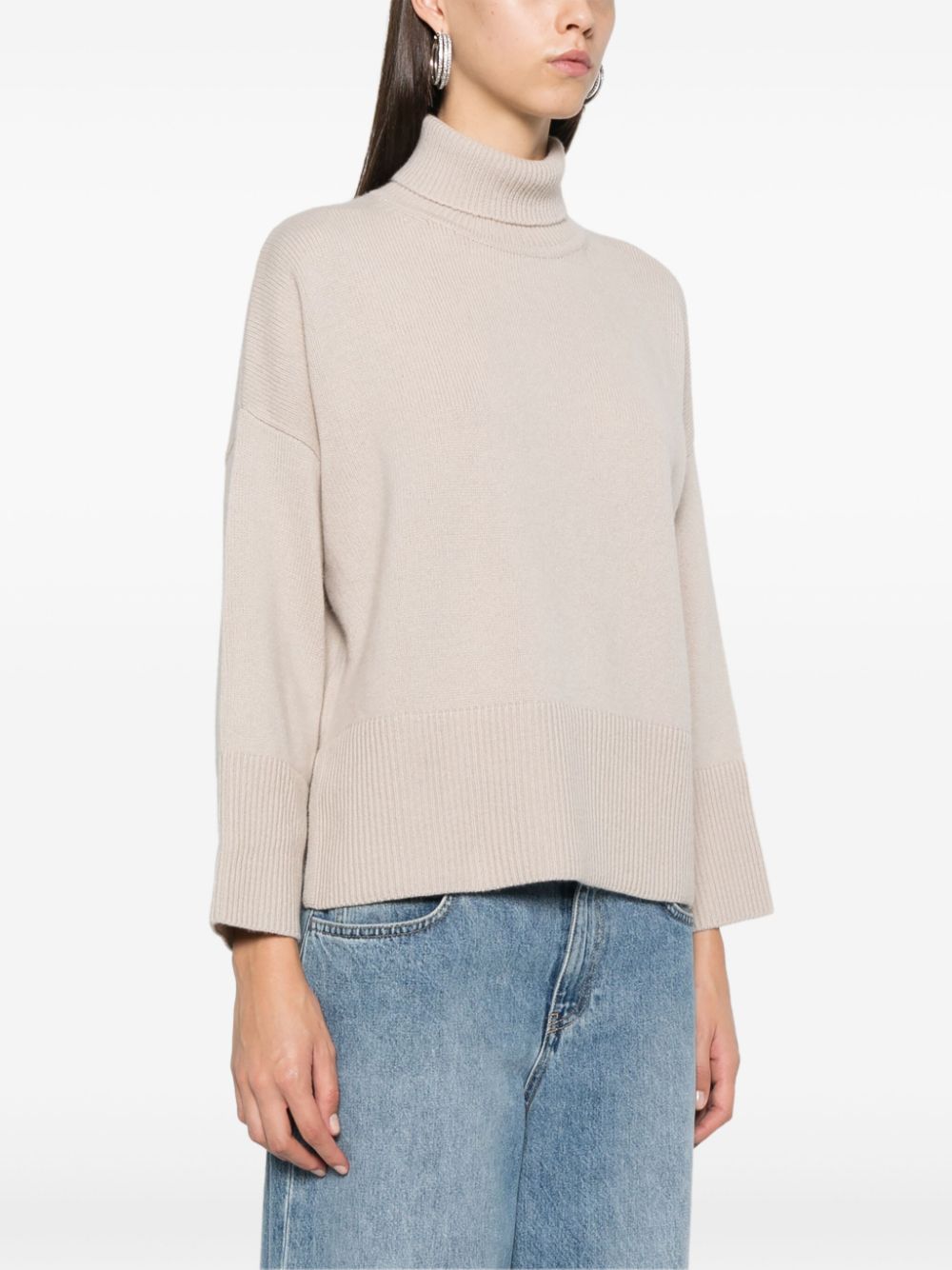 BEYOU Sweaters Beige Topwear Beyou