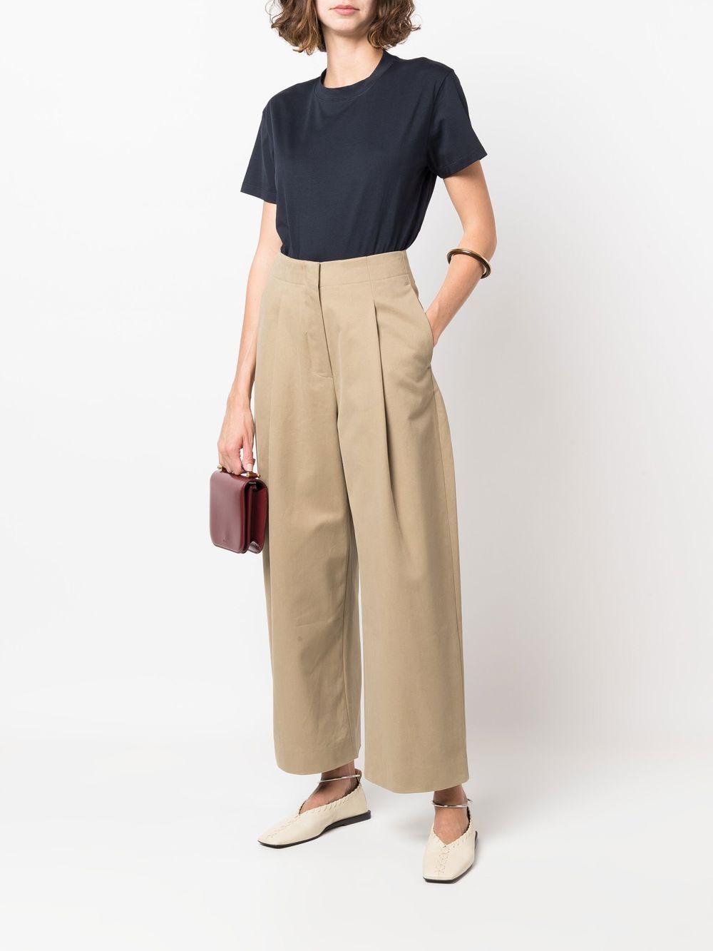 STUDIO NICHOLSON PRE Trousers Beige