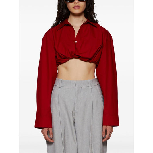 JACQUEMUS Shirts Red Shirts JACQUEMUS