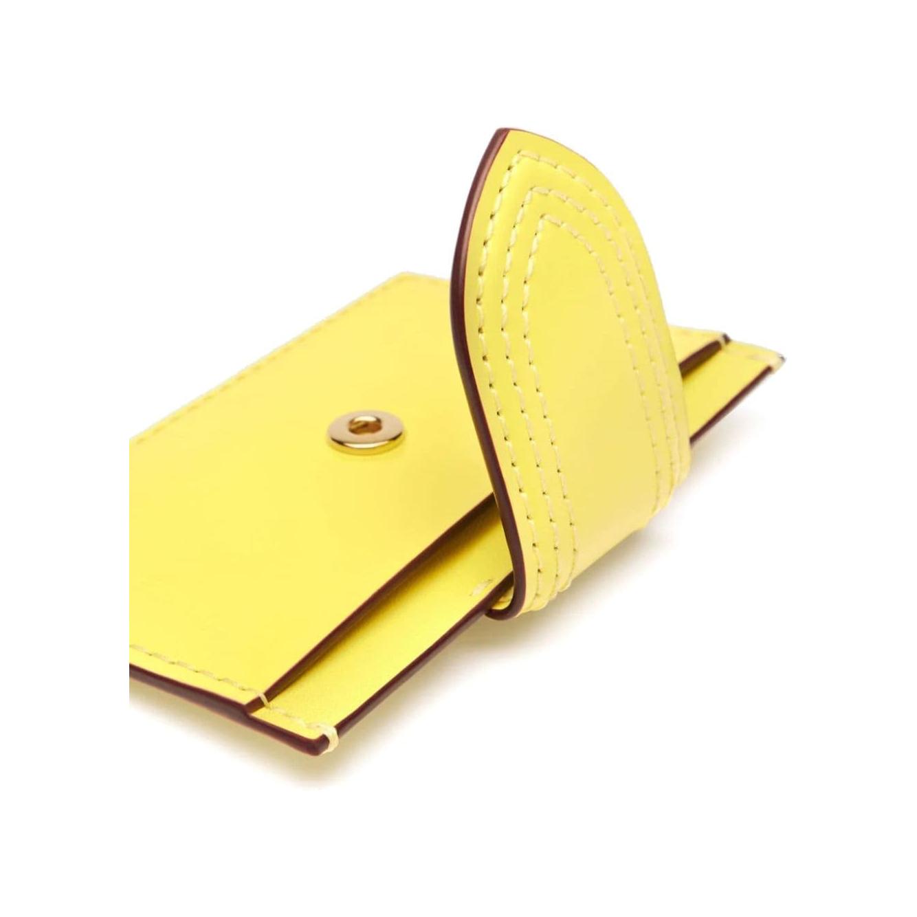 JACQUEMUS Wallets Yellow Wallets JACQUEMUS