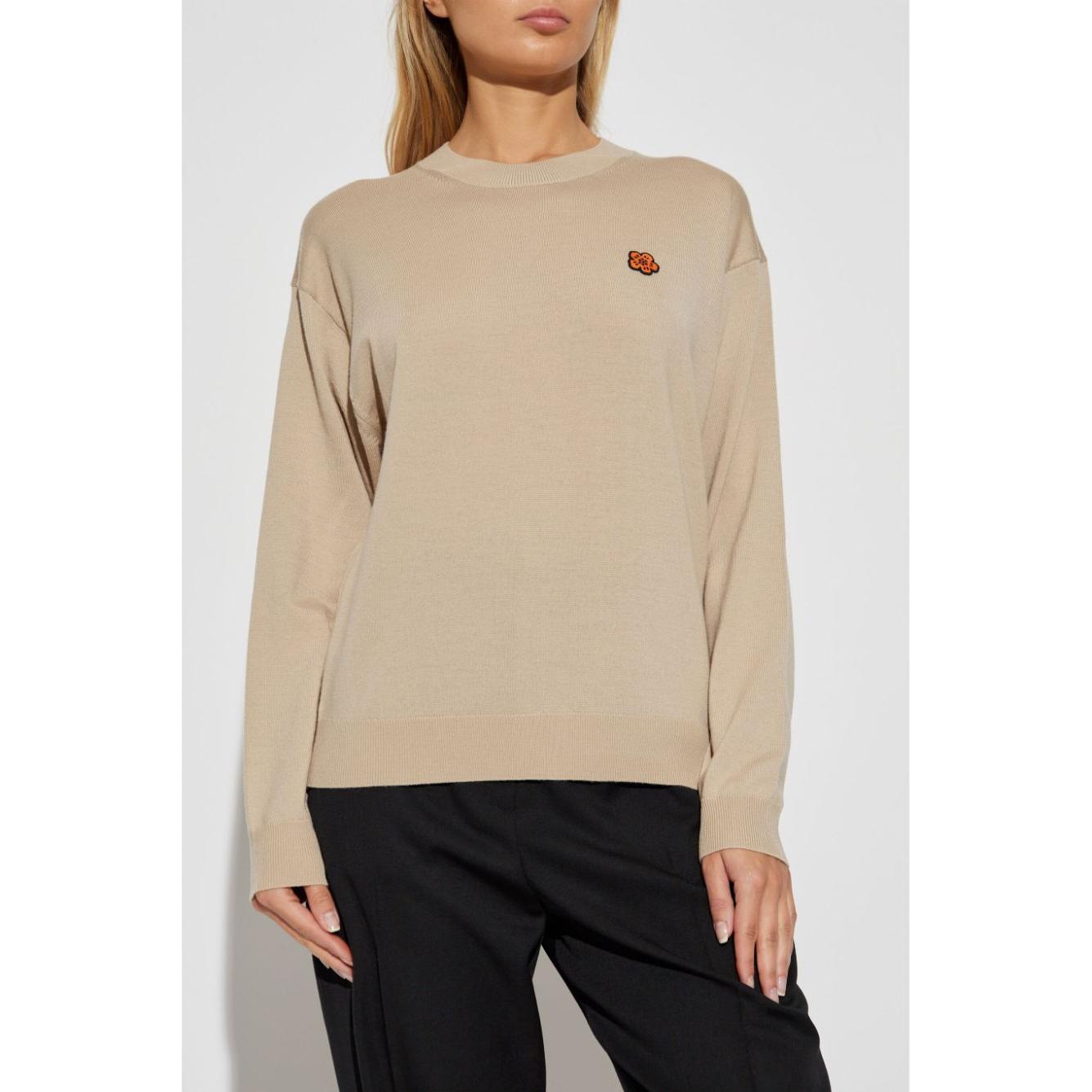 Kenzo Sweaters Beige Topwear Kenzo