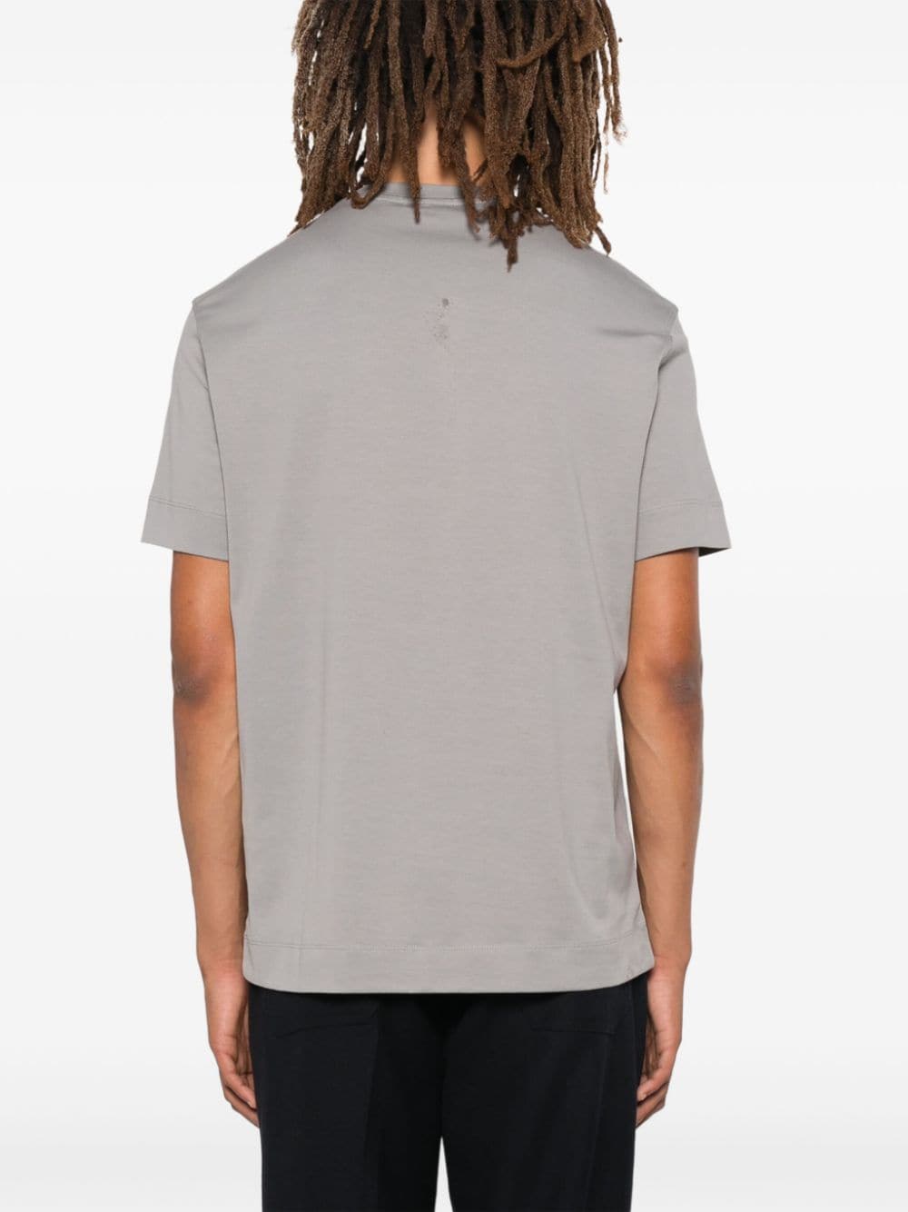 Emporio Armani T-shirts and Polos Grey Topwear Emporio Armani