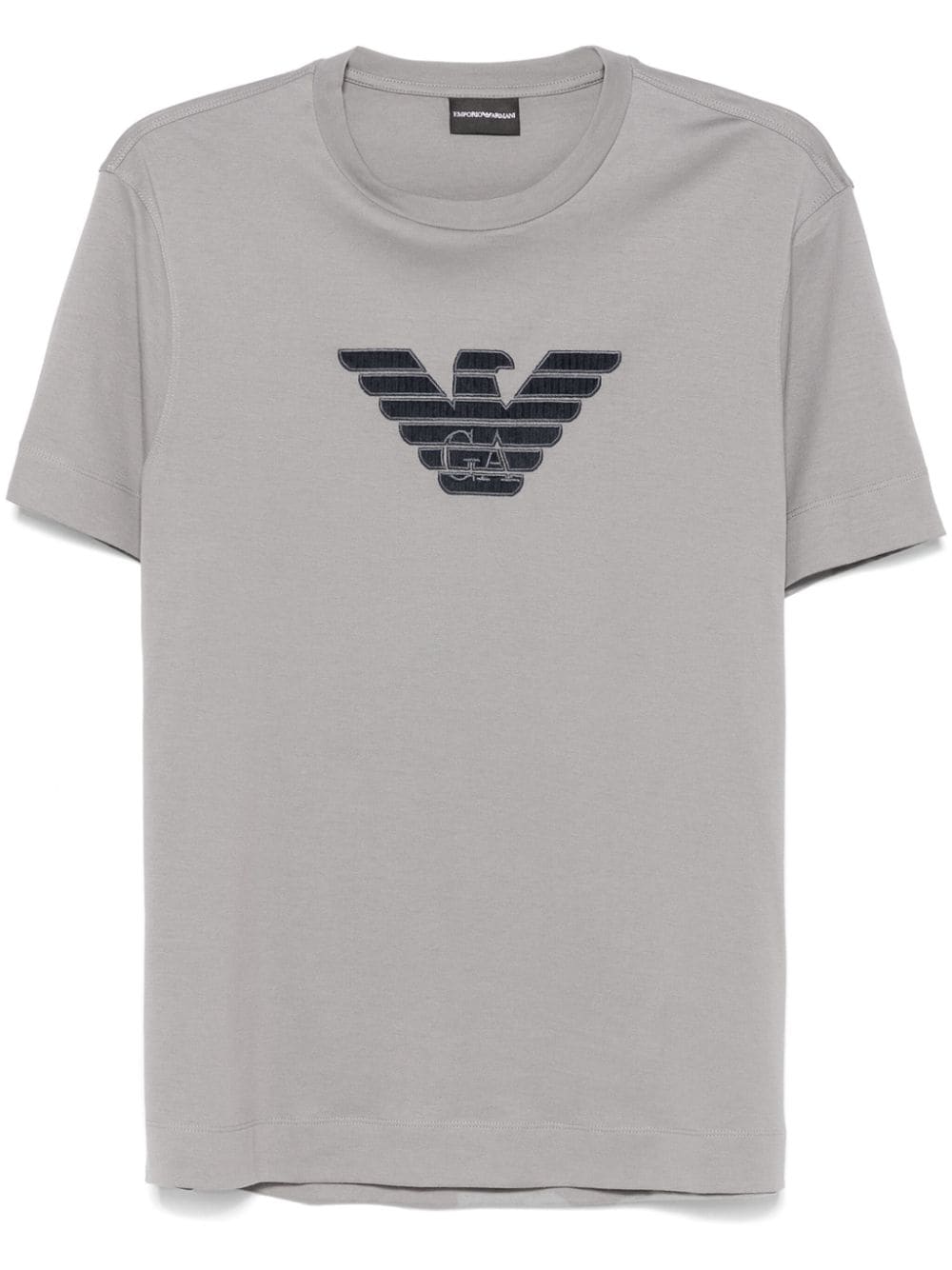 Emporio Armani T-shirts and Polos Grey Topwear Emporio Armani