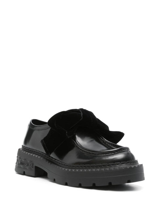 Jimmy Choo Flat shoes Black Moccasins Jimmy Choo