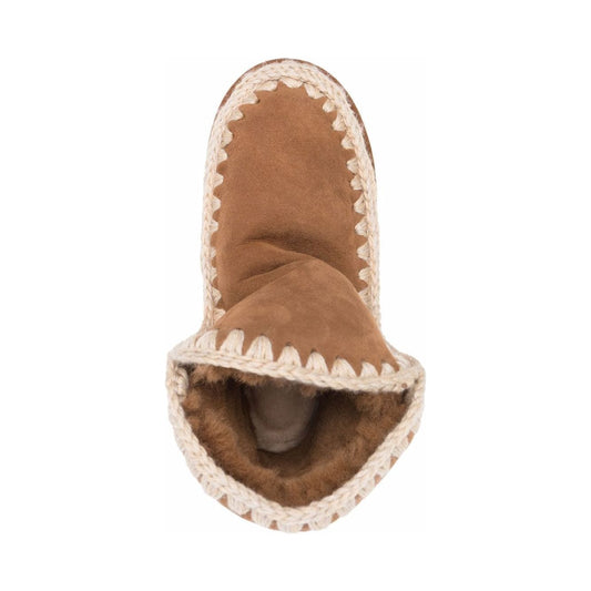 Mou Boots Leather Brown Boots Mou