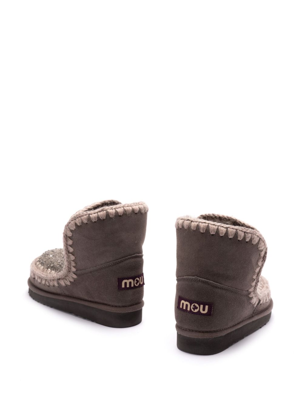 Mou Boots Grey Boots Mou