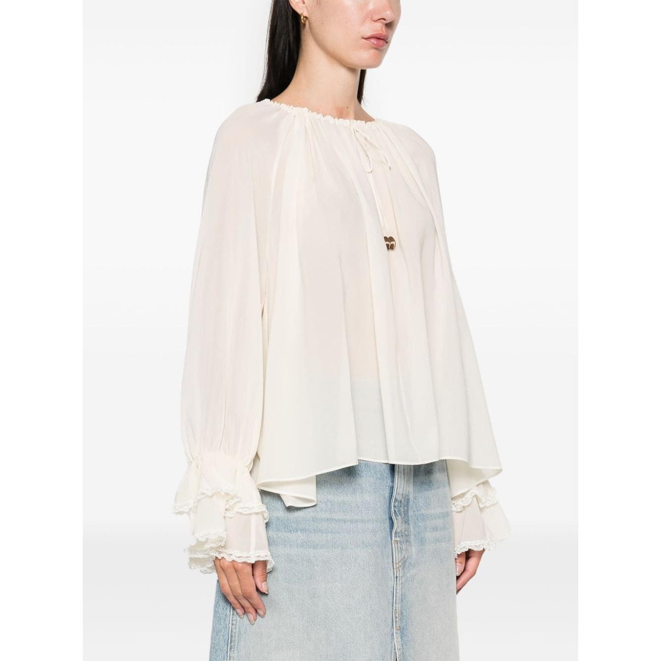 Chloè Top White Topwear Chloè