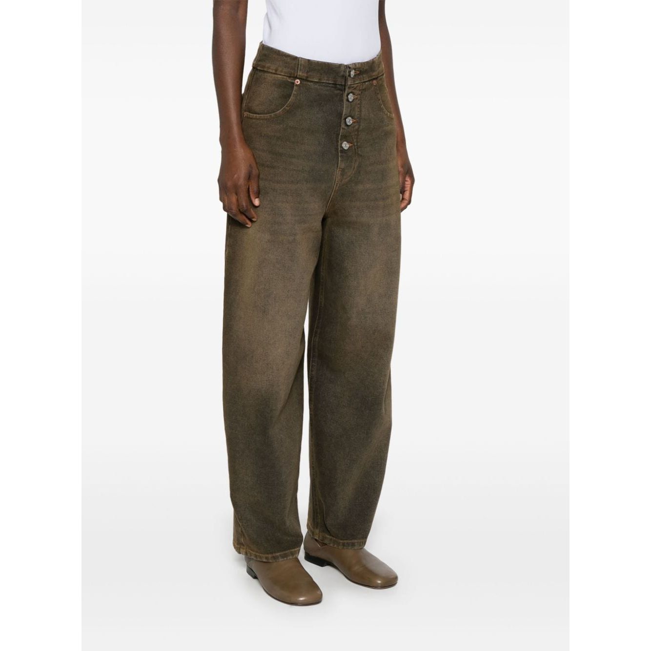 MM6 Maison Margiela Jeans Brown Jeans MM6 Maison Margiela