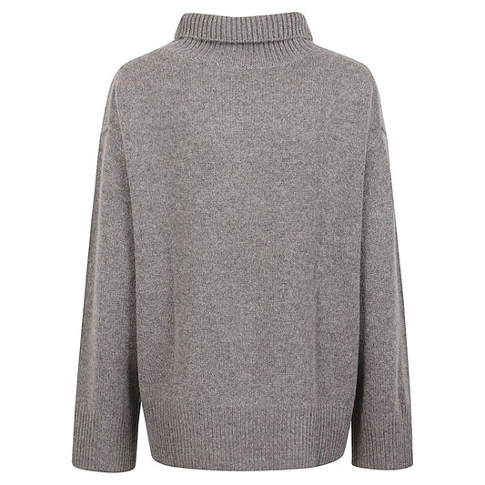 SOFT GOAT Sweaters Grey Topwear SOFT GOAT