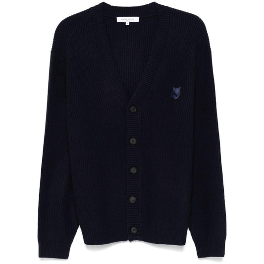 MAISON KITSUNE' Sweaters Blue Topwear Maison Kitsune