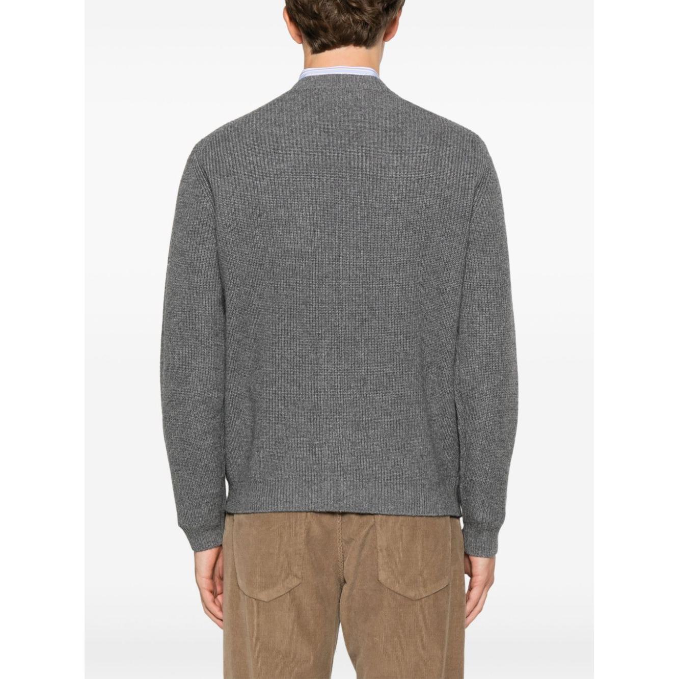 MAISON KITSUNE' Sweaters Grey Topwear Maison Kitsune'