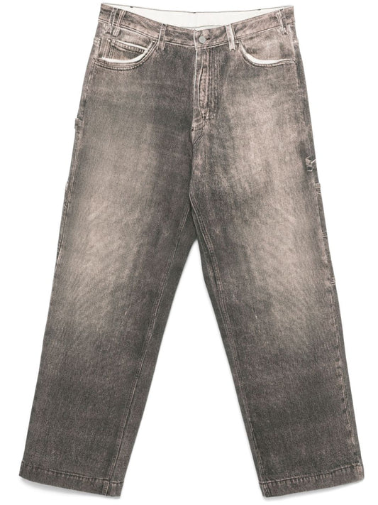 Emporio Armani Jeans Brown Jeans Emporio Armani