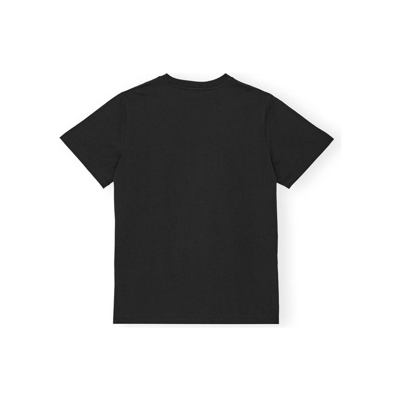 GANNI T-shirts and Polos Black Topwear Ganni