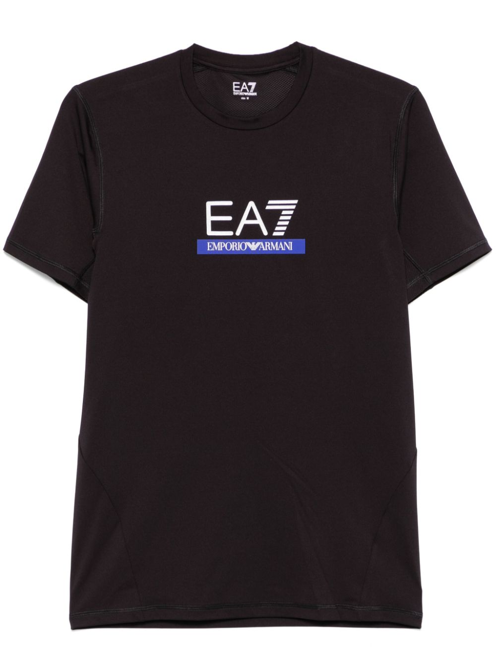 EA7 T-shirts and Polos Black Topwear EA7