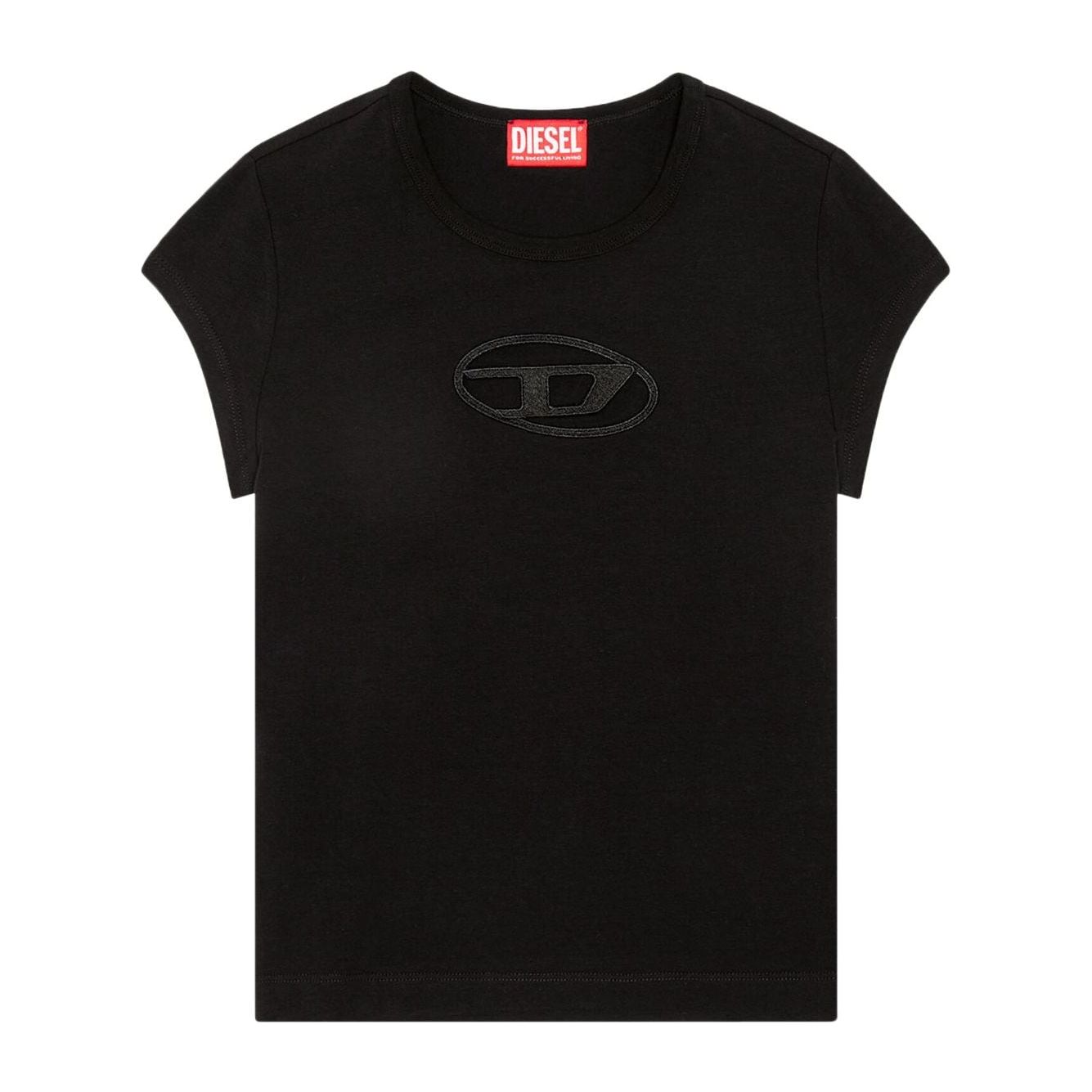 Diesel T-shirts and Polos Black