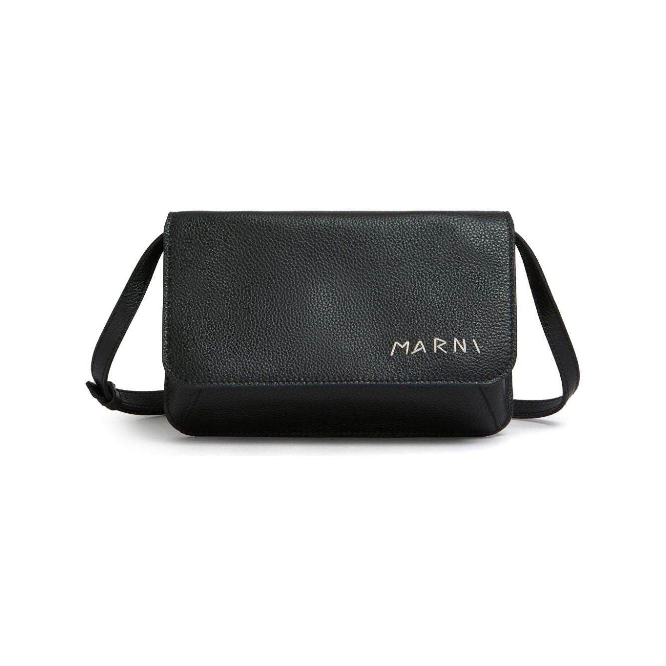 Marni Leather shoulder Bag Black Clutches Marni