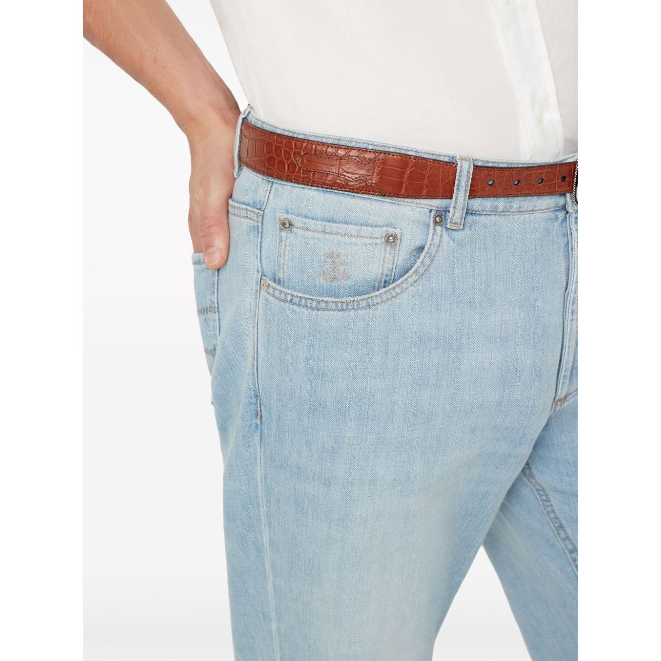 Brunello Cucinelli Jeans Clear Blue Jeans Brunello Cucinelli