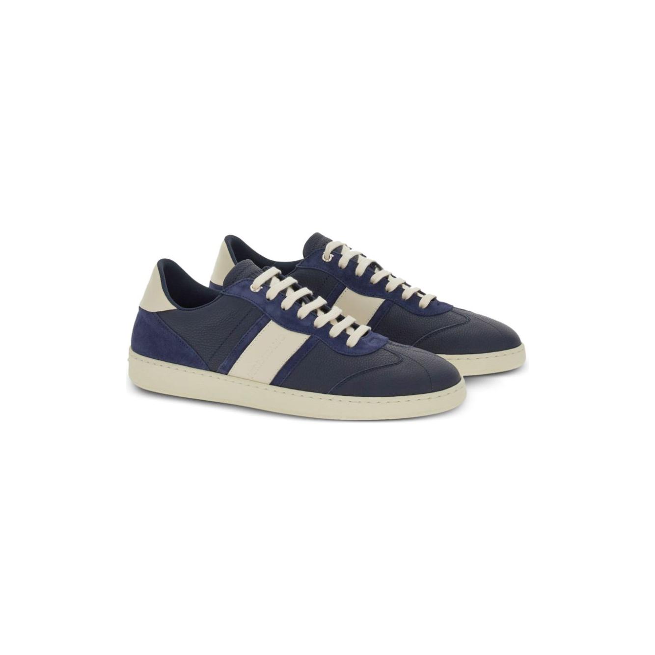 Ferragamo Sneakers Blue Sneakers Ferragamo