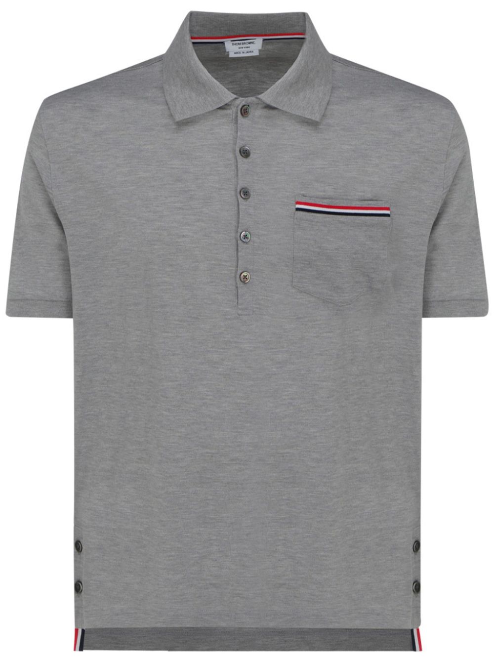 Thom Browne T-shirts and Polos Light Grey Topwear Thom Browne