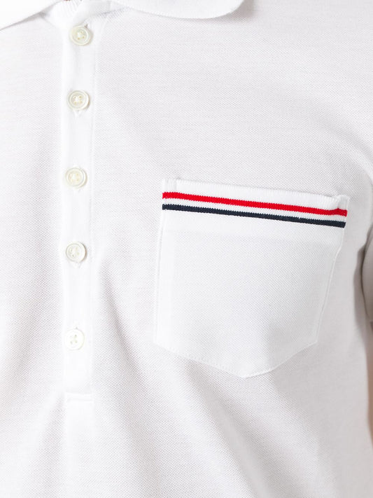 Thom Browne T-shirts and Polos White Topwear Thom Browne