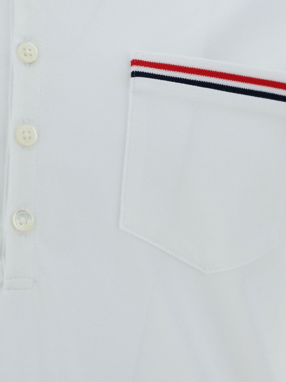 Thom Browne T-shirts and Polos White Topwear Thom Browne