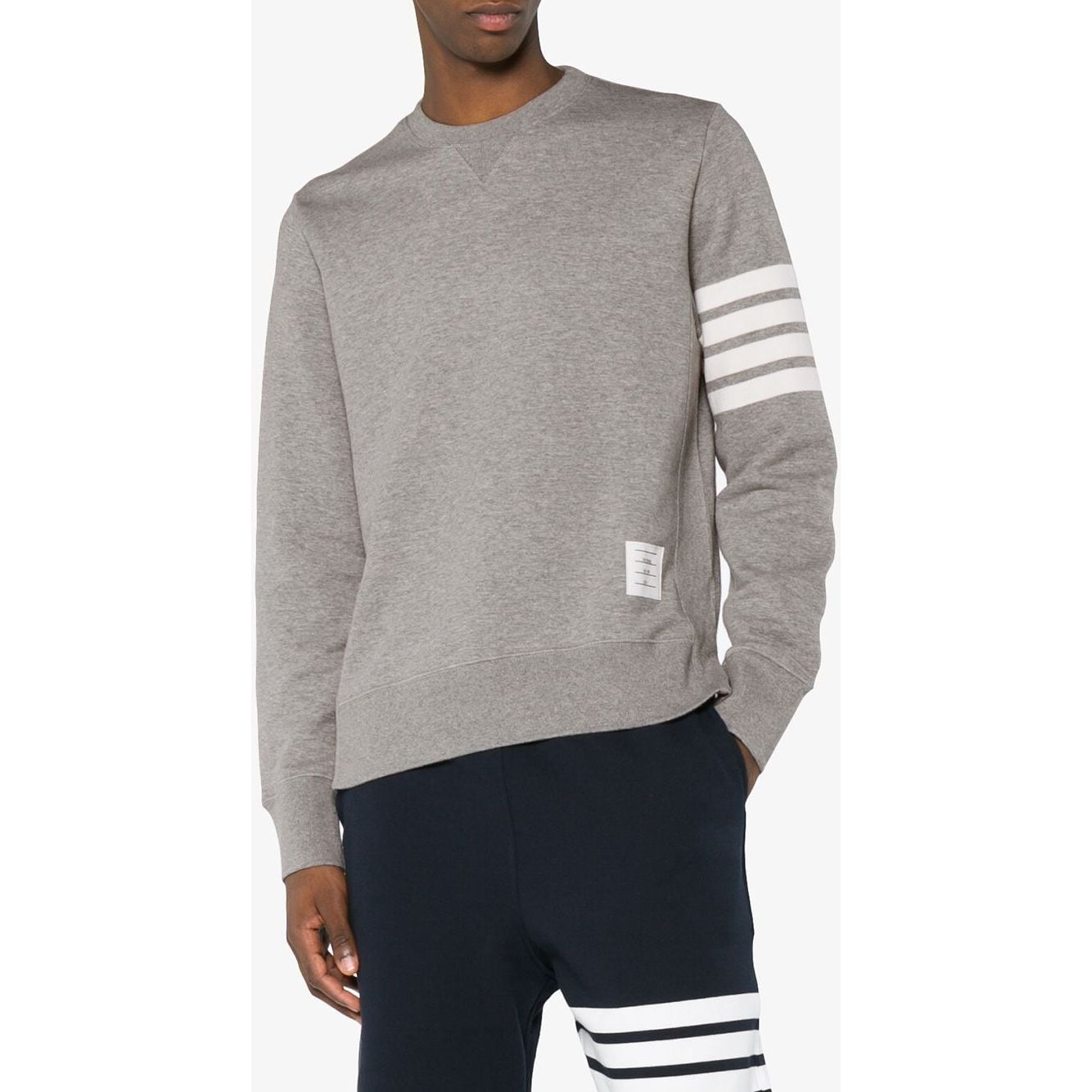 Thom Browne Sweaters Light Grey Topwear Thom Browne