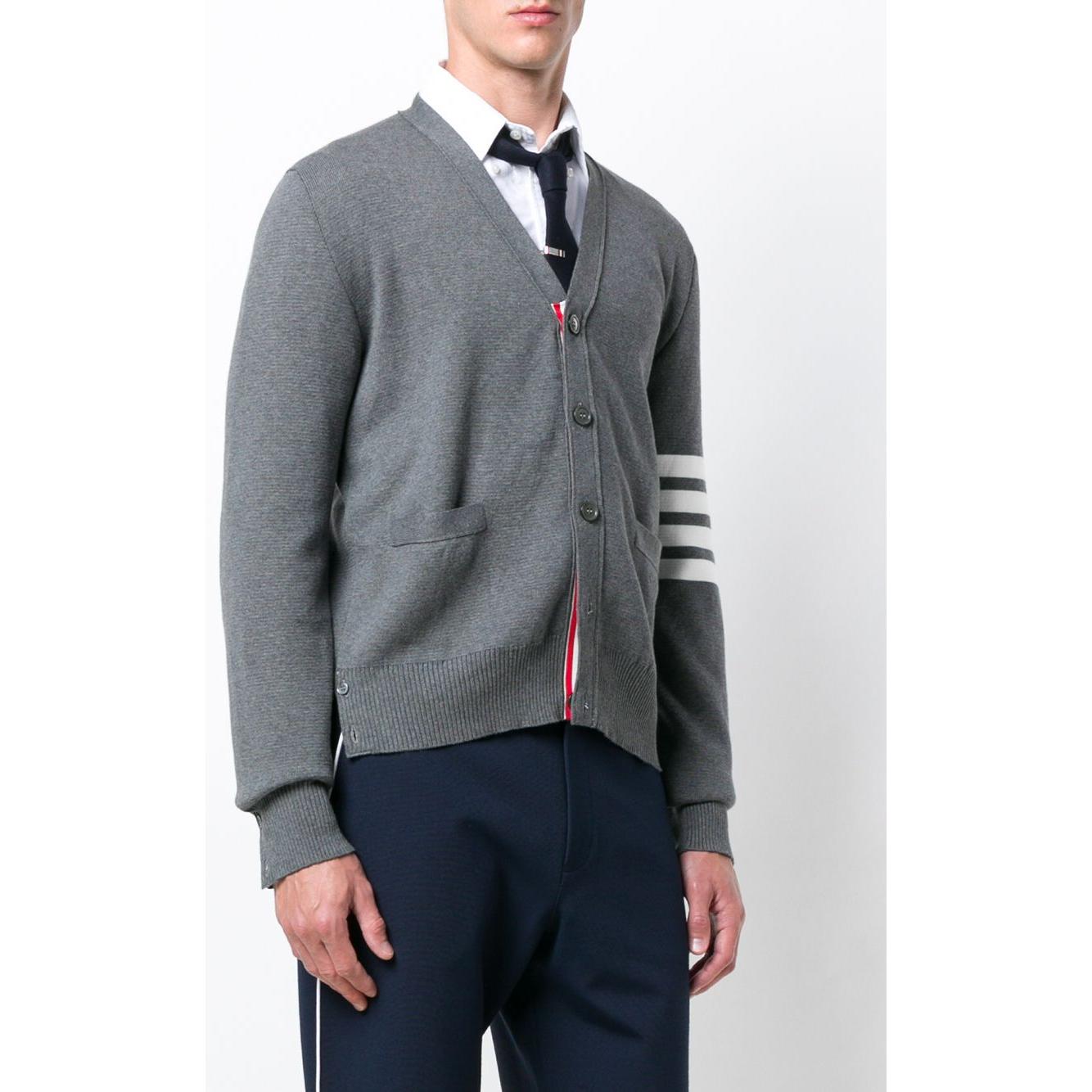 Thom Browne Sweaters Grey Topwear Thom Browne