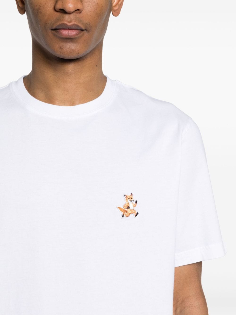 Maison Kitsune Fox motif T-shirt Topwear Maison Kitsune