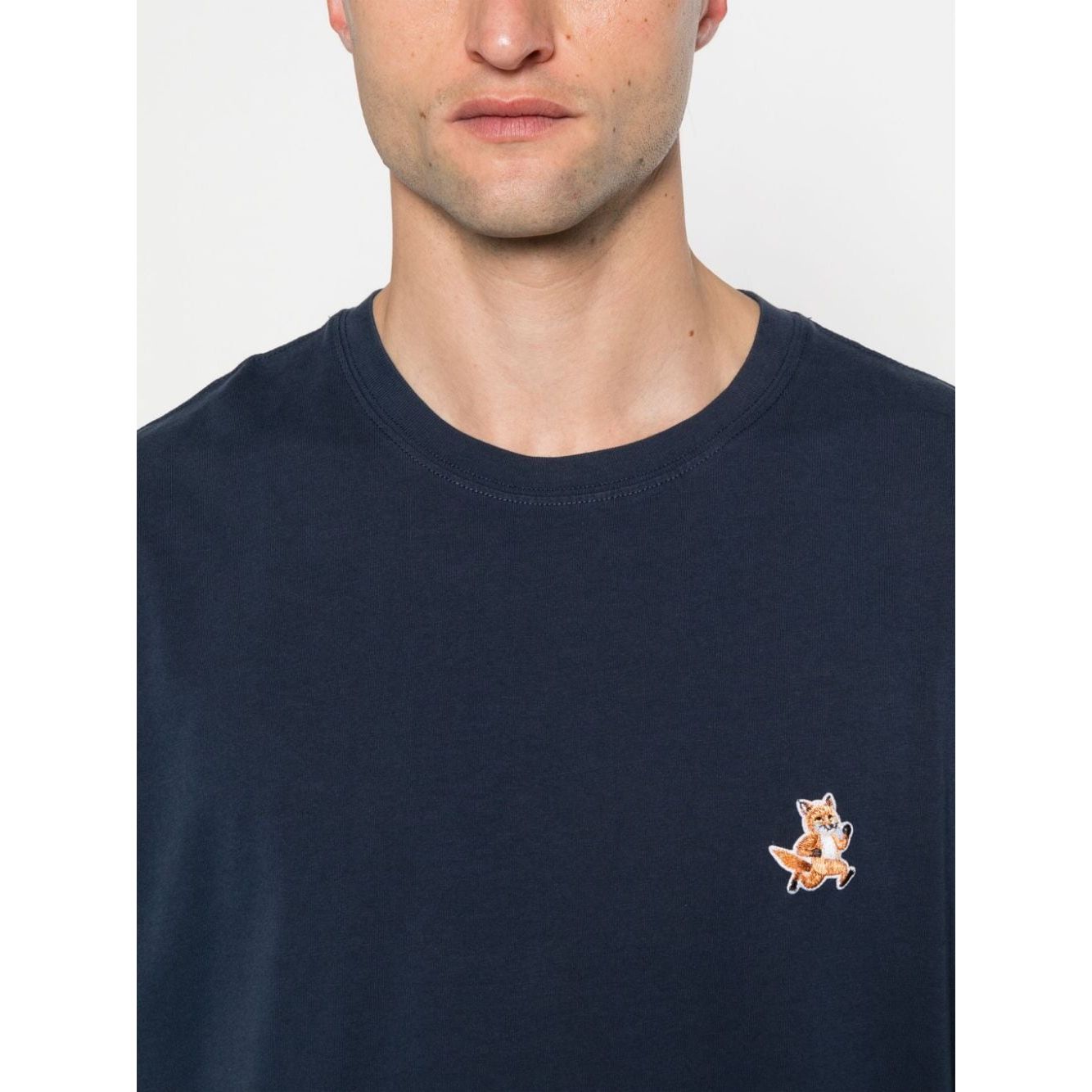 MAISON KITSUNE' T-shirts and Polos Blue