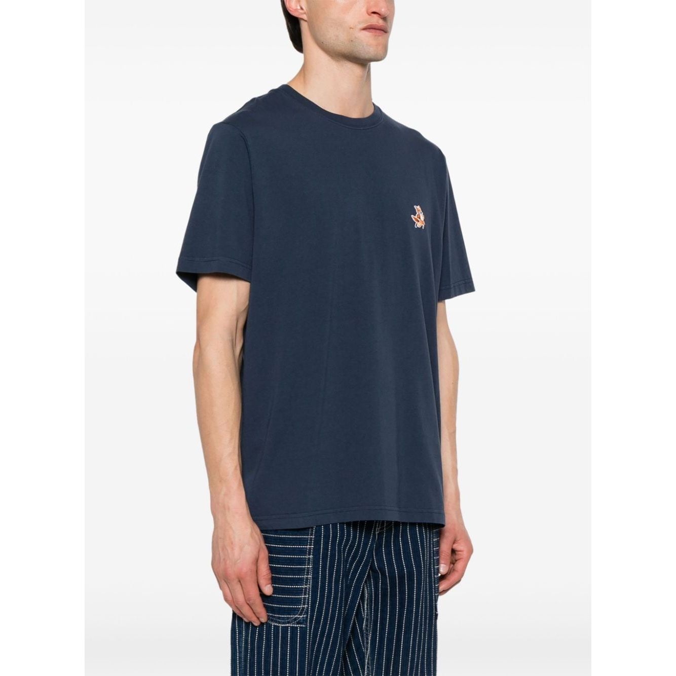 MAISON KITSUNE' T-shirts and Polos Blue