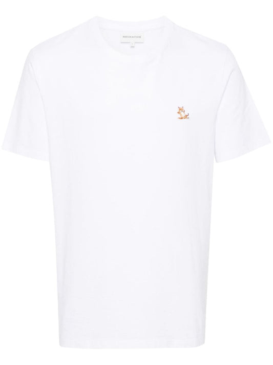 Maison Kitsune Chillax Fox logo-detail T-shirt