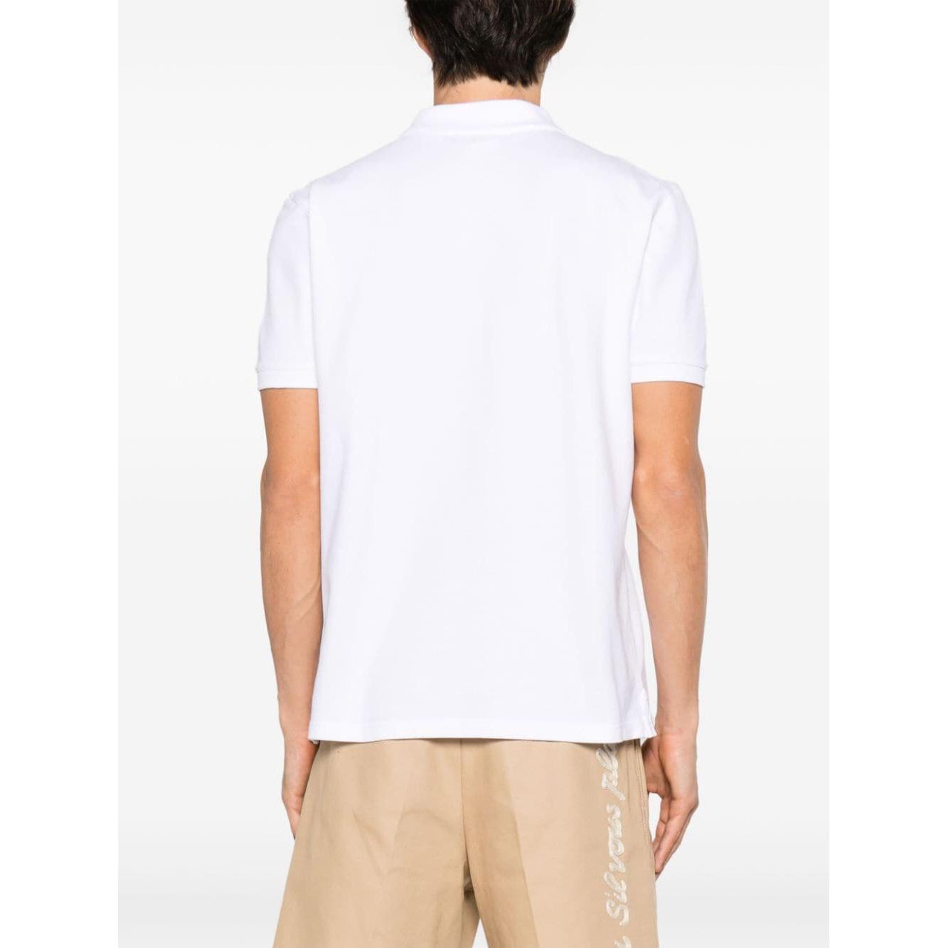 MAISON KITSUNE' T-shirts and Polos White Topwear Maison Kitsune