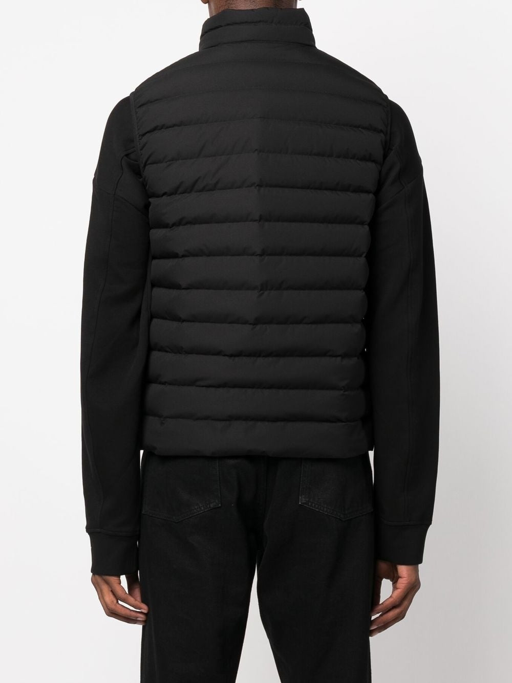 Emporio Armani Sleeveless full-zip down jacket Vests Emporio Armani