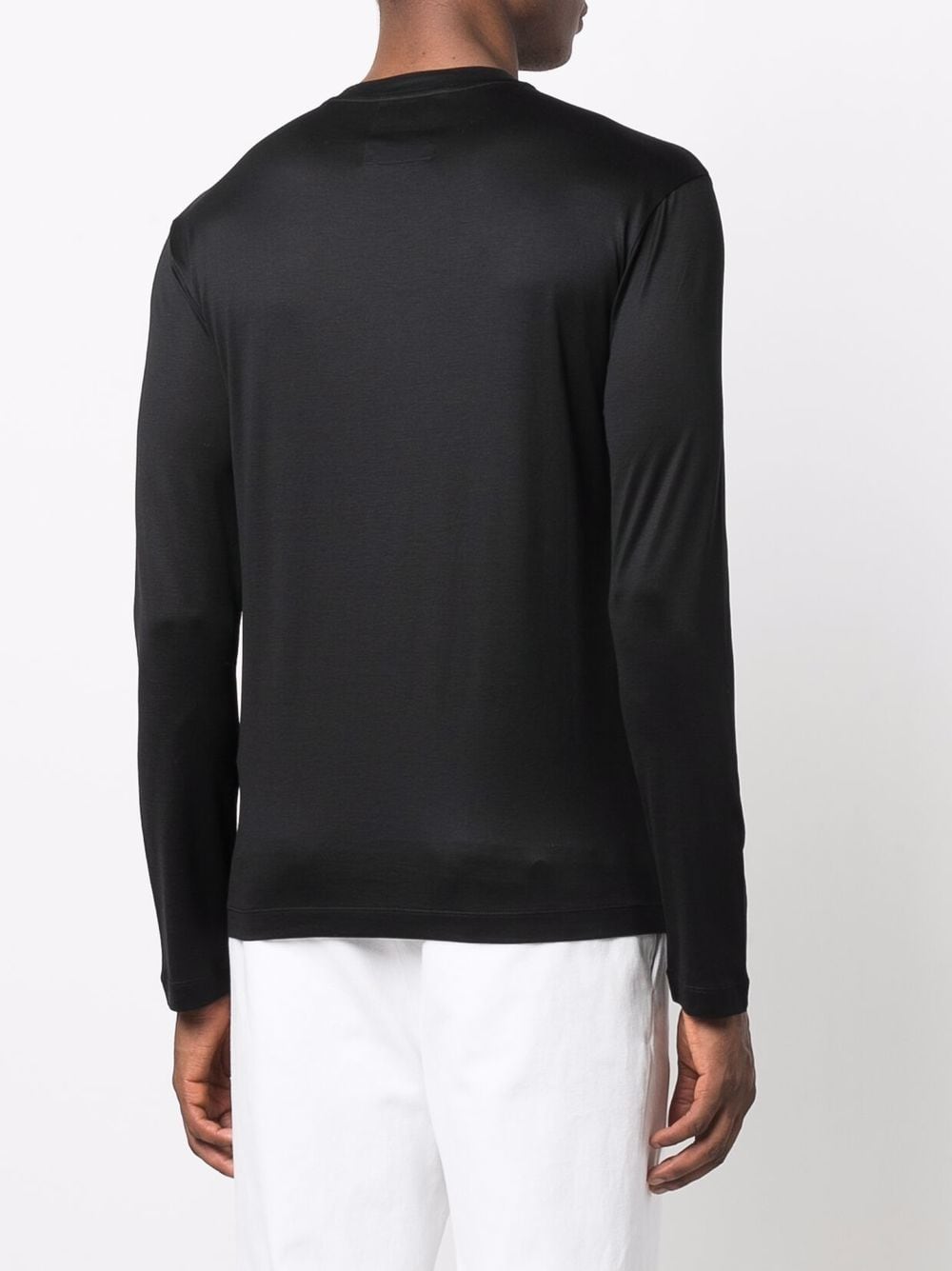 Emporio Armani ASV sweater in black Topwear Emporio Armani