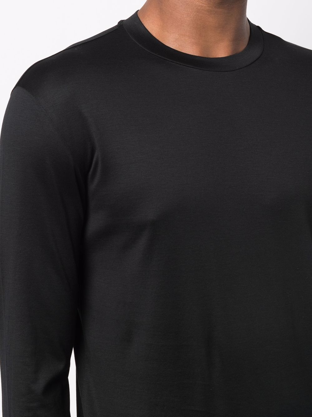 Emporio Armani ASV sweater in black Topwear Emporio Armani