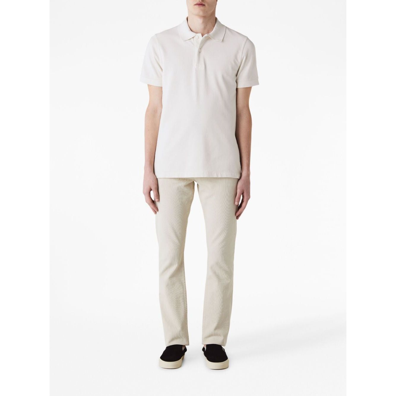 Tom Ford T-shirts and Polos Beige Topwear Tom Ford