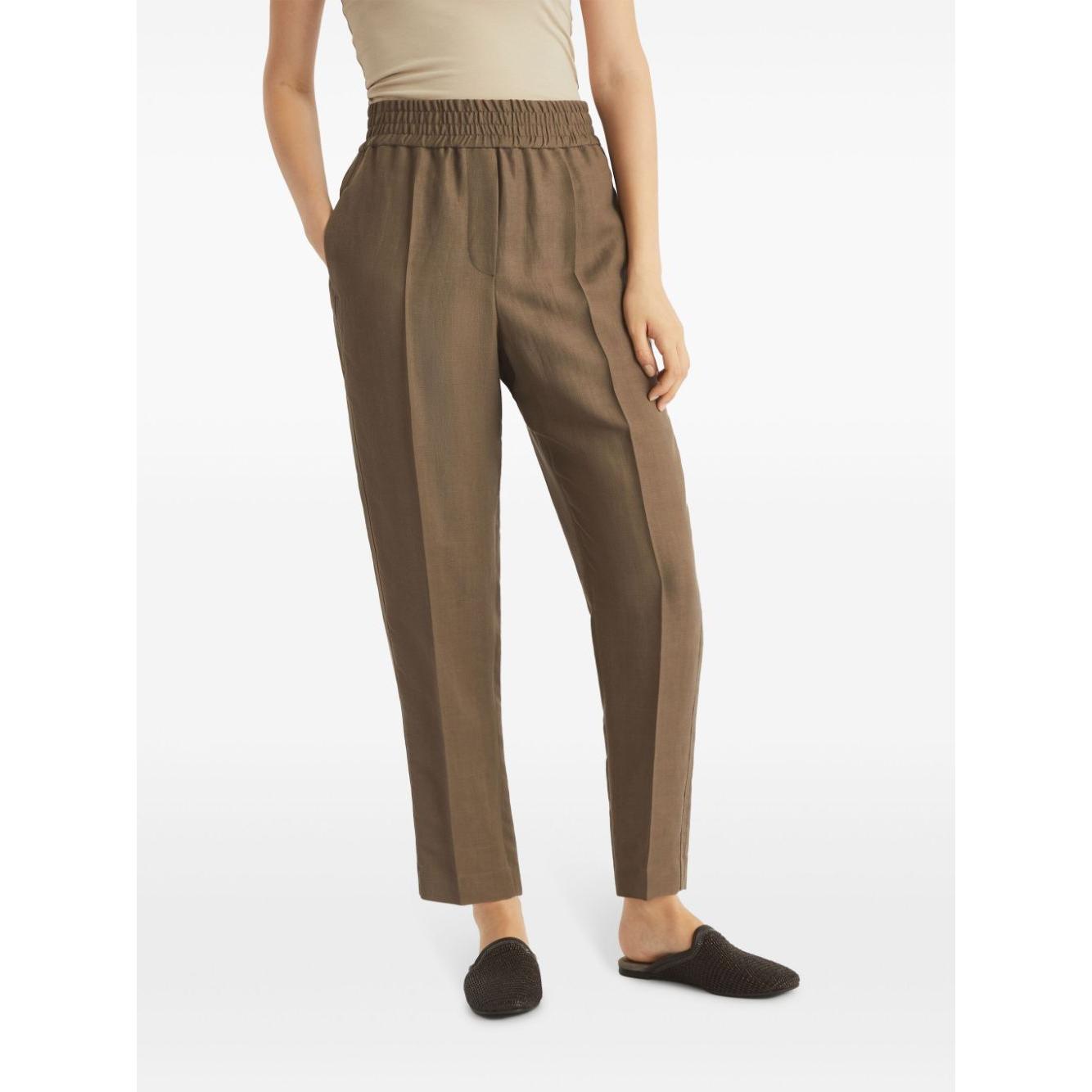 Brunello Cucinelli Trousers Brown Trousers Brunello Cucinelli