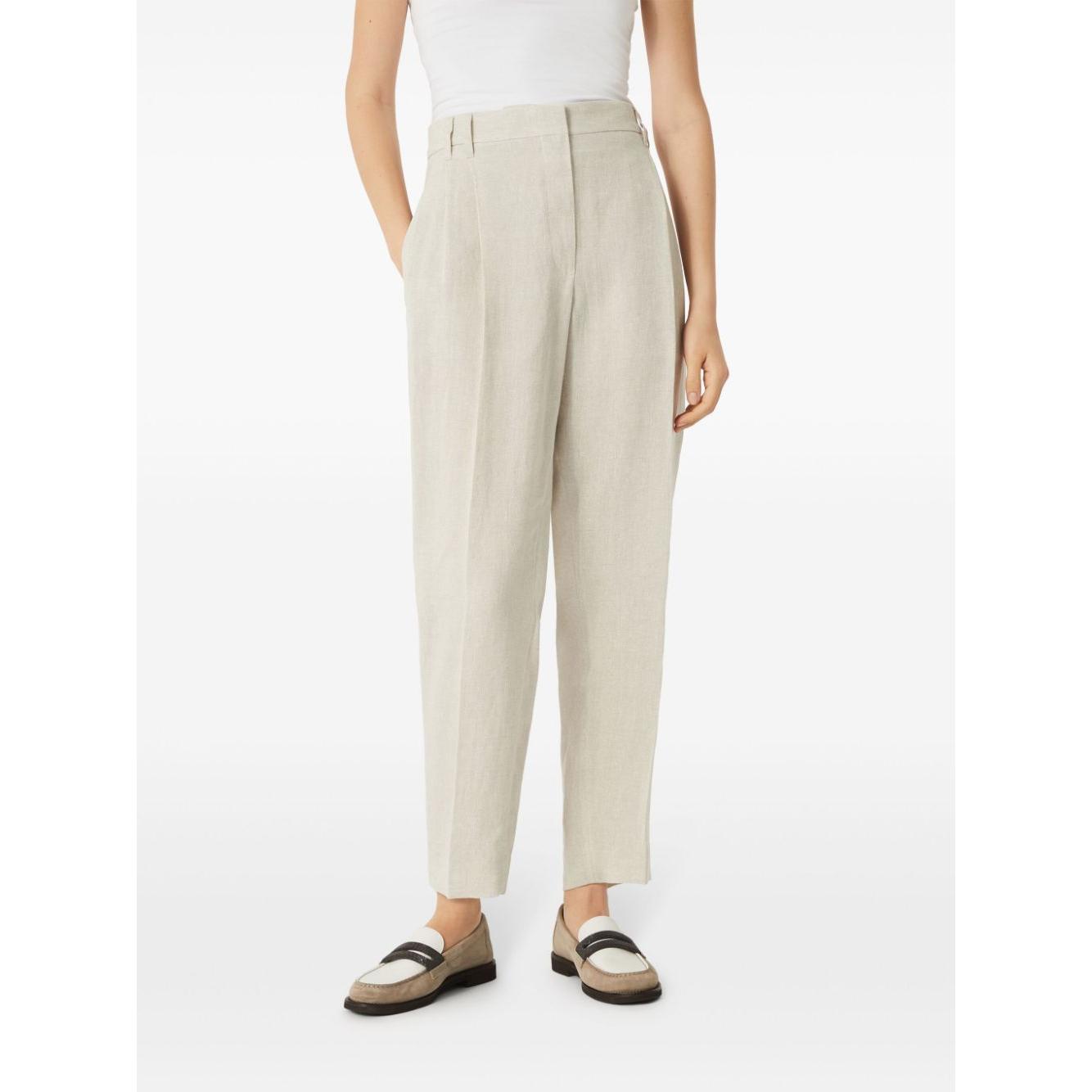 Brunello Cucinelli Trousers Beige Trousers Brunello Cucinelli