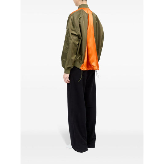 MM6 Maison Margiela Coats Green Jackets MM6 Maison Margiela